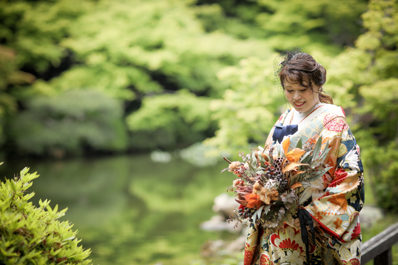 ドライフラワーブーケ