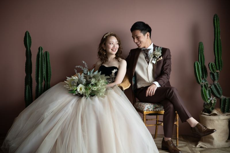 サボテン×スモーキーカラー