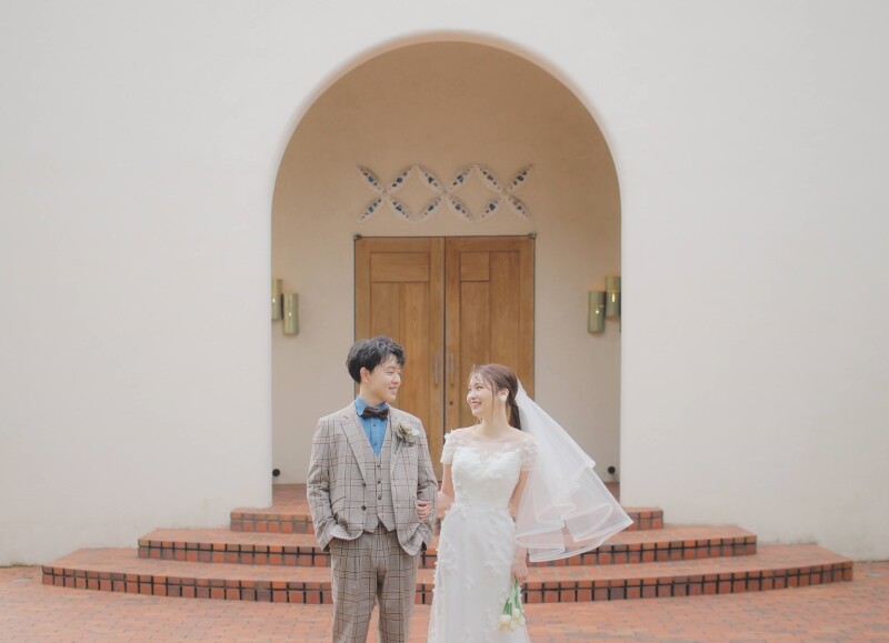 挙式付き＊ガーデン式場で残す二人だけのウェディング