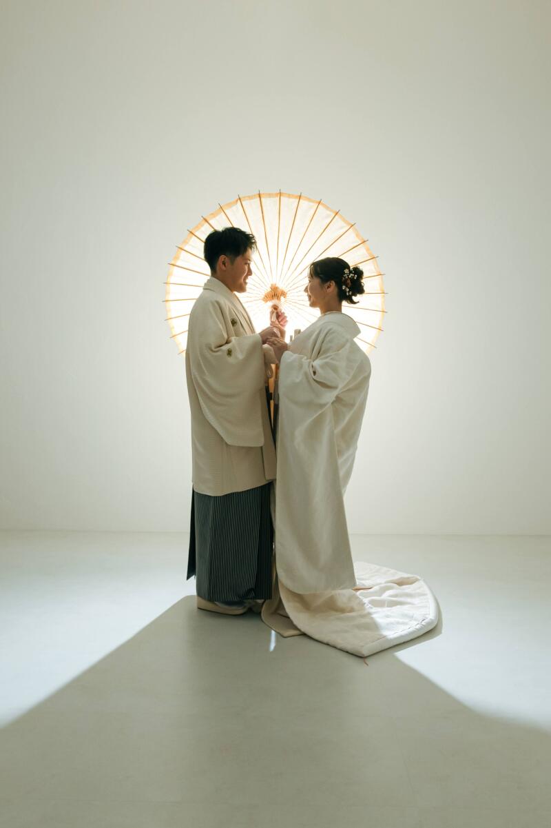 番傘を使って・・・