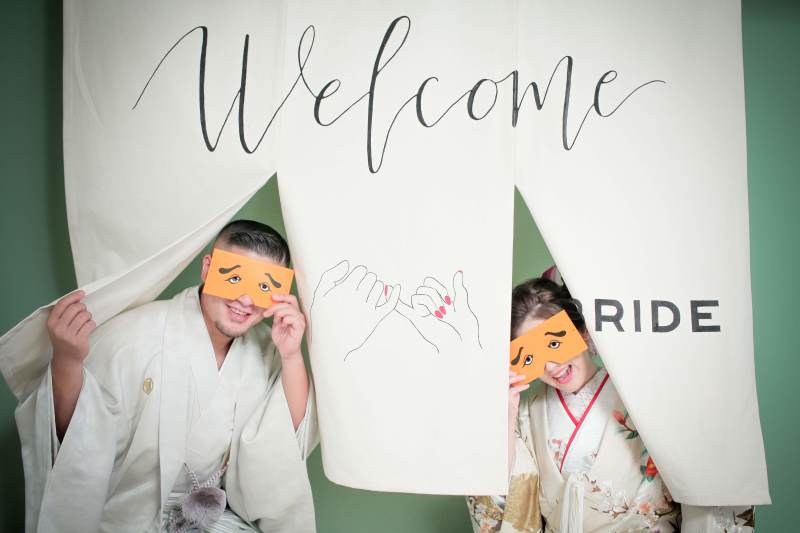 WELCOMEのれんと♪