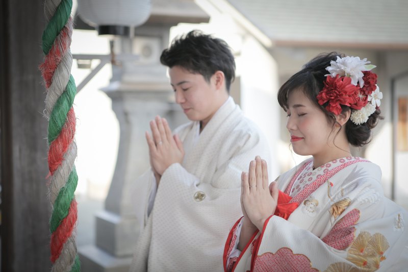 神社のロケーションを生かして・・・