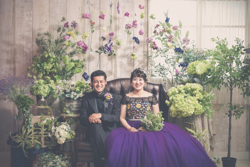 カラードレスはANNASUI