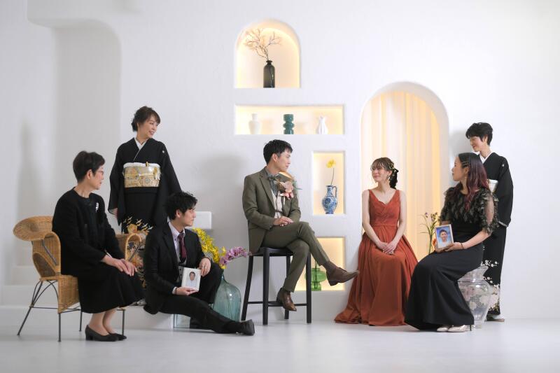 カラードレス×新スタジオで家族写真第2弾!