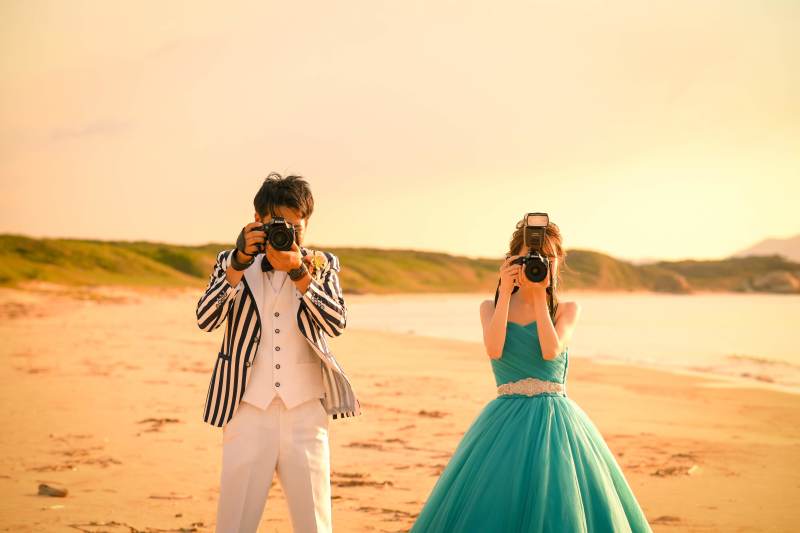 ふたりならではの小物を使って♪