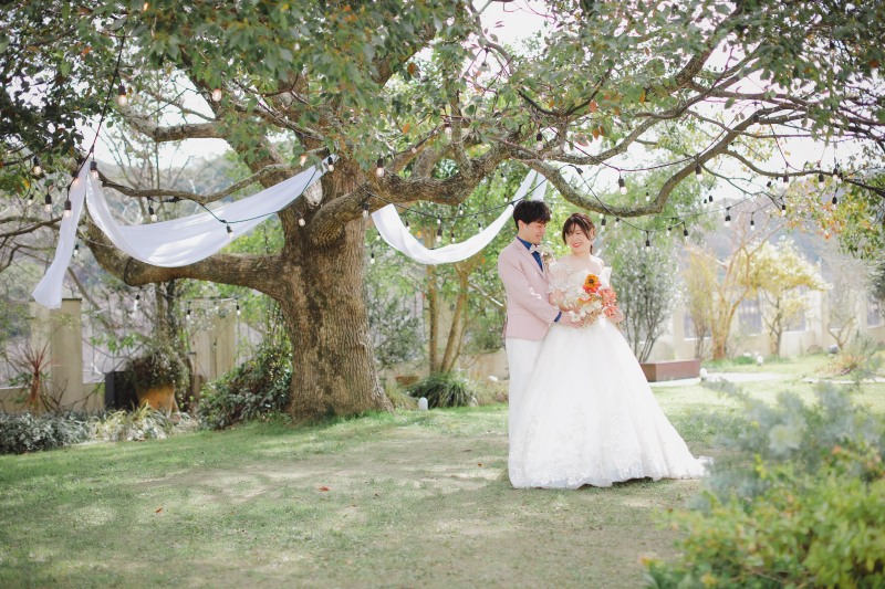 ガーデンもチャペルも