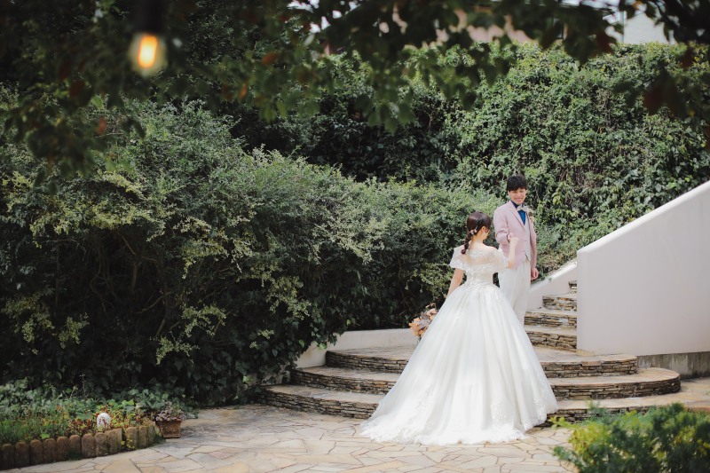 ガーデンも撮影スポットがいっぱい！