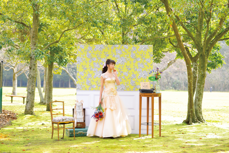 スタジオ近隣公園でロケーション撮影♡