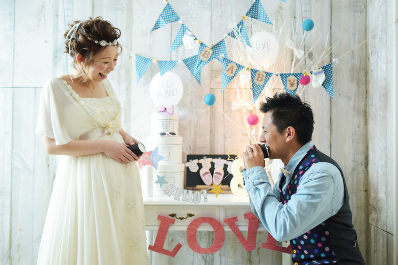 「オーーイ、お腹の中の世界はどうですか？」