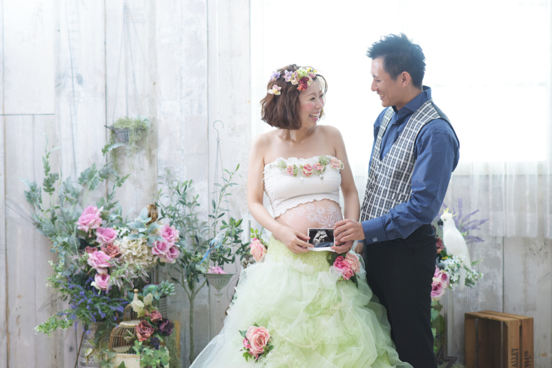 エコー写真と♡