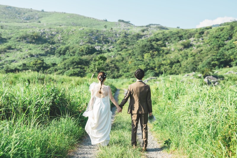 ■結婚式前撮り応援プラン■オープニングムービー付!ロケ&スタジオ:和装&洋装撮影<衣裳2点プラン+ロケ動画撮影>