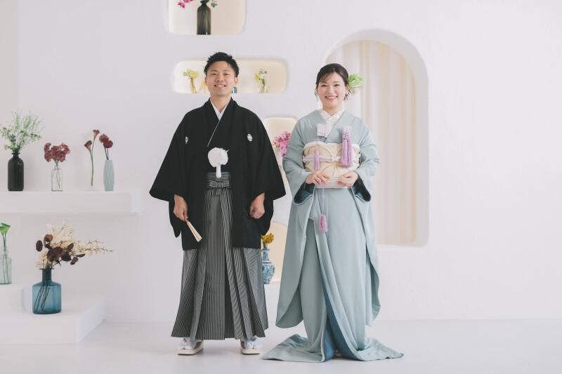 ◇チャペル+スタジオ*洋装&和装撮影プラン◇ご家族と一緒にウェディングフォトも♪