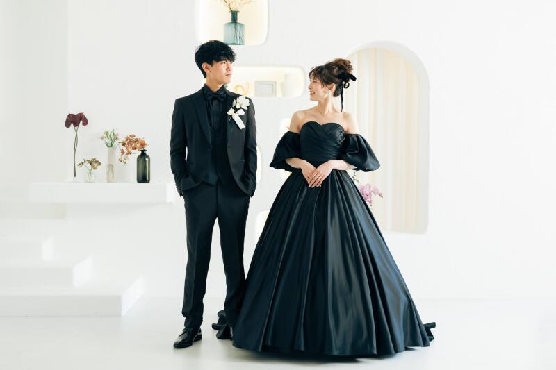 ◇和装&ドレス*2着スタジオ撮影プラン◇衣裳&小物追加料金一切なし !<和装1点+ドレス1点+紋付1点+タキ1点>