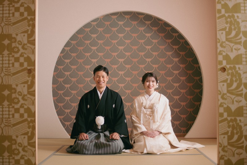 ◇和装&ドレス*2着スタジオ&ロケ撮影プラン◆ <和装1点&ドレス1点+紋付1点&タキシード1点>200カット付