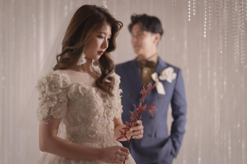 ◆クリスタルチャペルで韓国風ドレス撮影プラン◆500着以上の品揃え!*衣裳追加料金一切なし!100カット付 <ドレス1点撮影>