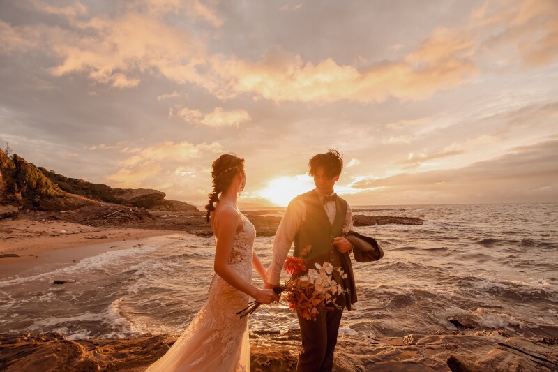 ■結婚式前撮り応援プラン■オープニングムービー付!ロケ&スタジオ:和装&洋装撮影<衣裳2点プラン+ロケ動画撮影>