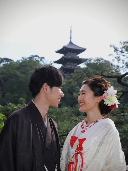 白無垢（赤コーデ2）