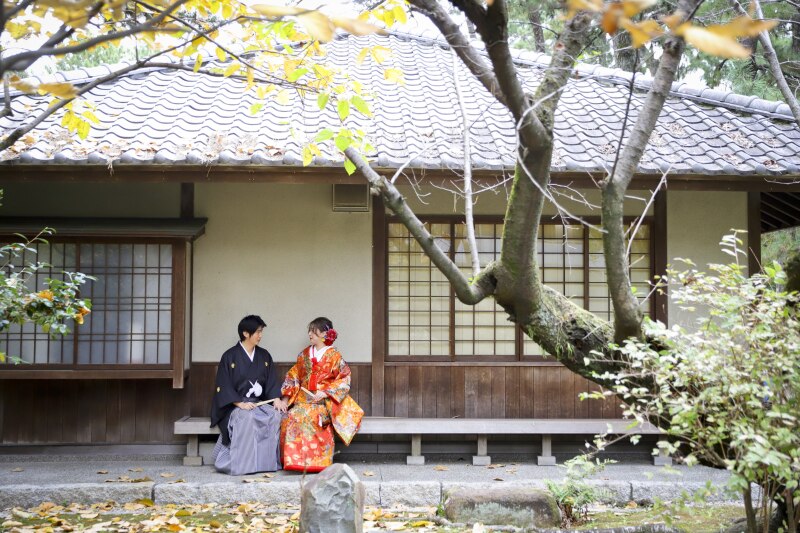 縁側で語らうひととき