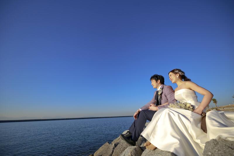 青い空と二人の未来