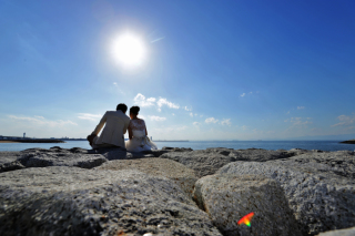 洋装ロケーション☆りんくうビーチ