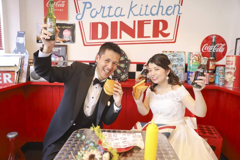 アメリカンなセットでラストカット