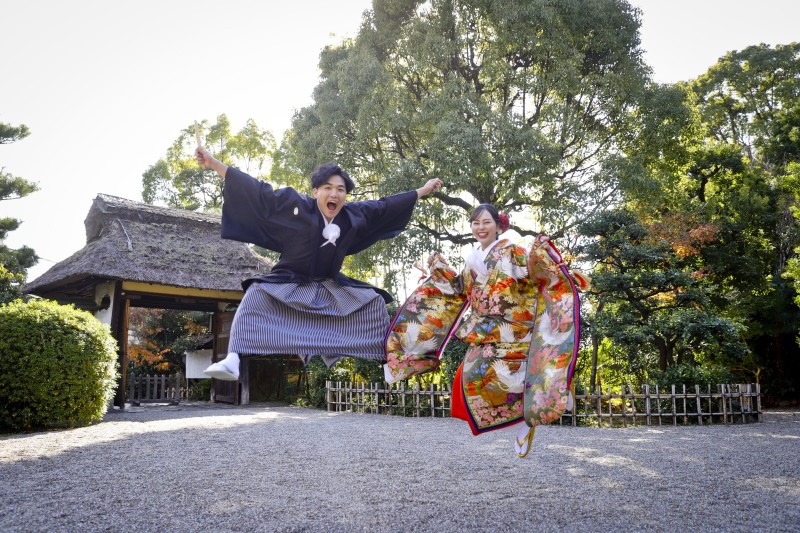 最後に息を合わせて大ジャンプ!
