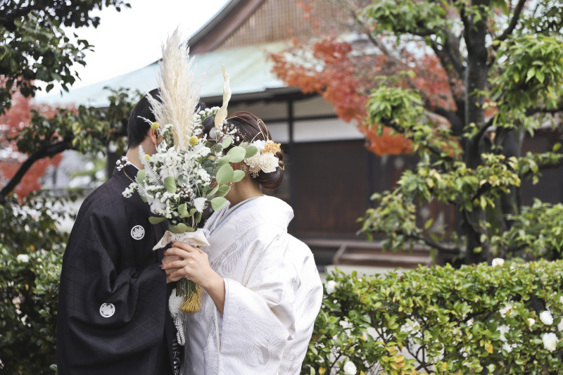 ブーケを使って