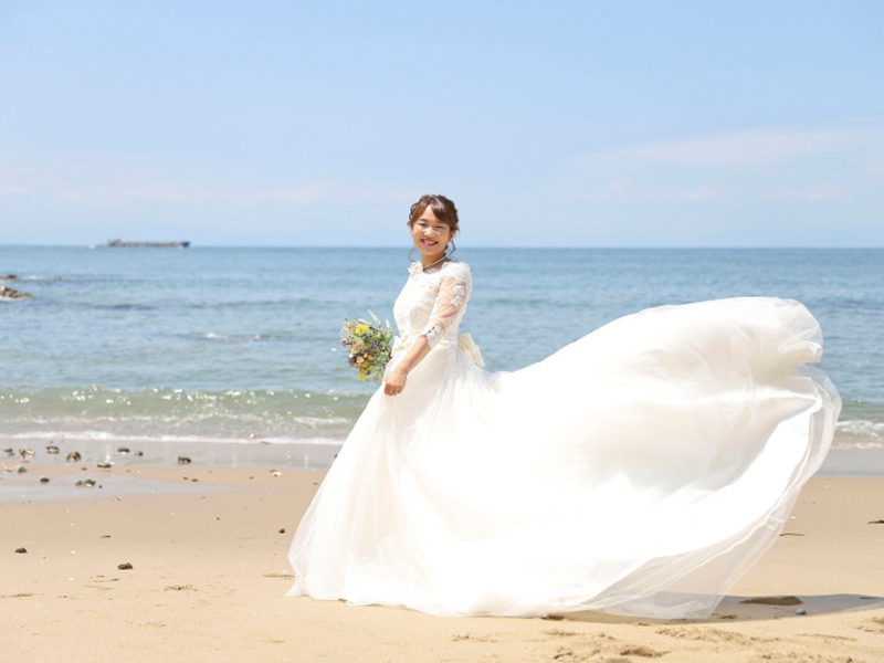 新婦さんのソロショット