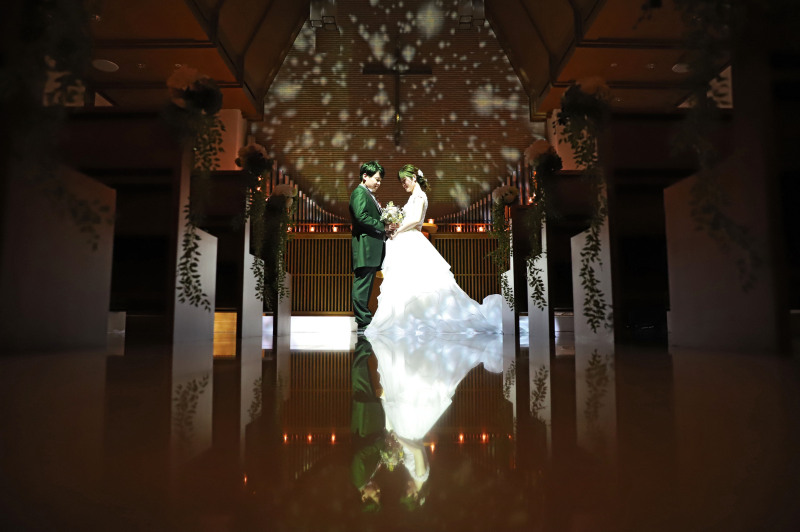 和装ロケ名古屋城☆洋装チャペル