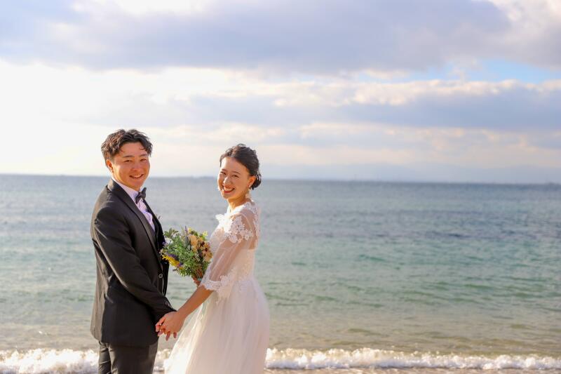 笑顔がこぼれる振り返りショット