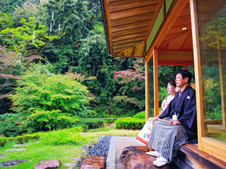 和室で和装ロケとスタジオで洋装撮影☆