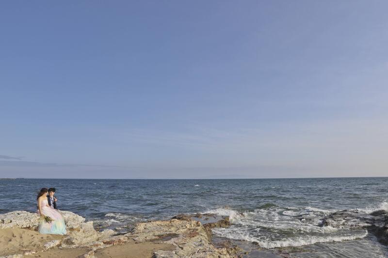 海を見つめて語り合う時間