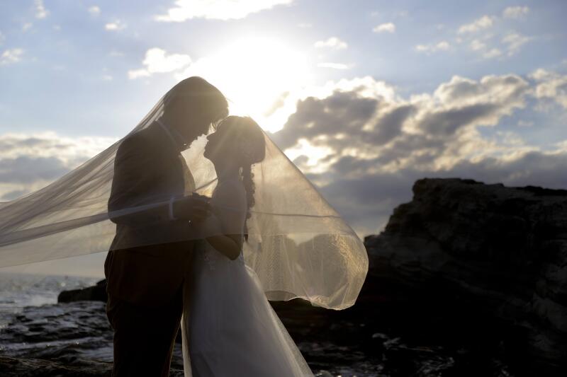 ベールを使って