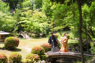 【日泰寺・揚輝荘】色打掛と紋付袴でめぐる名古屋・覚王山の和装ロケ