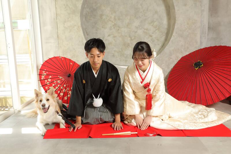 家族で揃って「こんにちは」