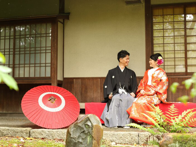 まずは和装から！