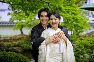 和風な雰囲気の素敵なロケーションで和装2点ロケ撮影