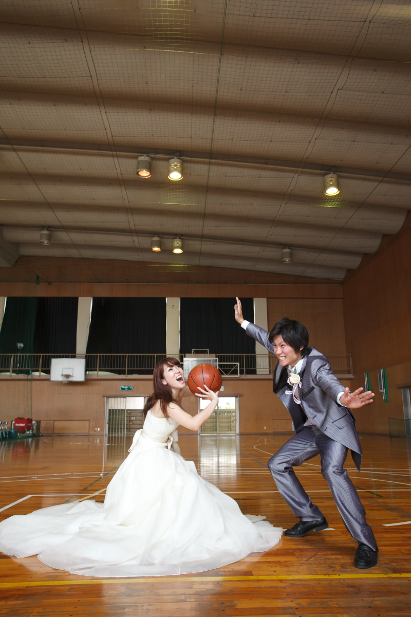 体育館にて☆☆