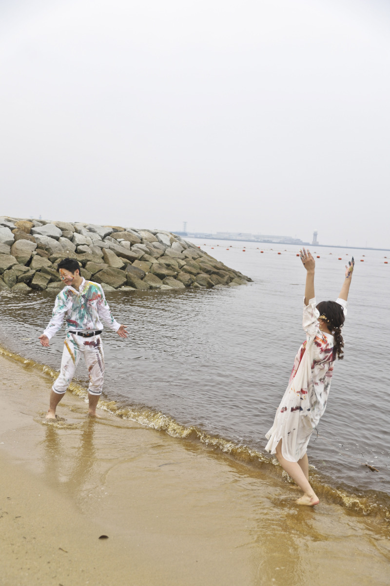 オフショットな感じに