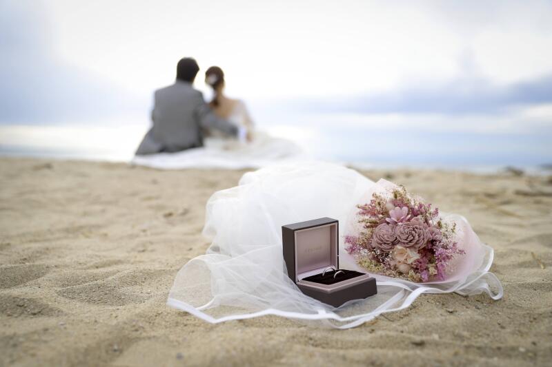 りんくうビーチへ移動して撮影開始