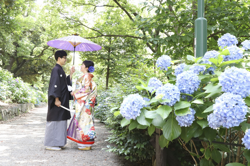 番傘を使って☆