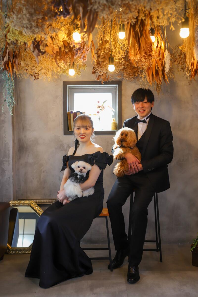 お洒落なスタジオセットで