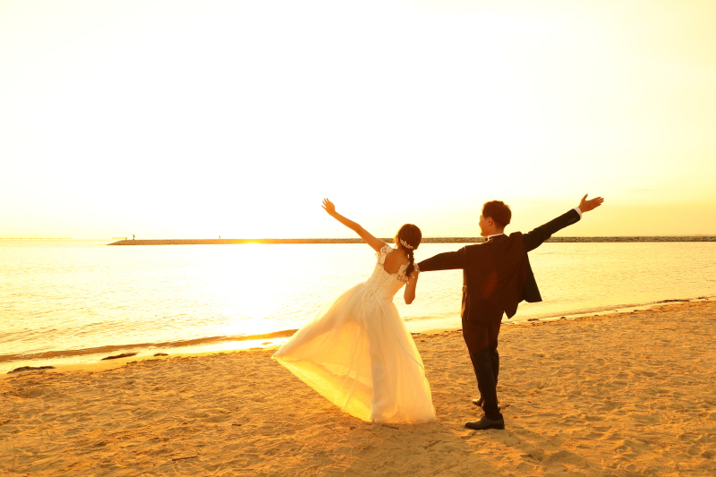 自由なポーズで