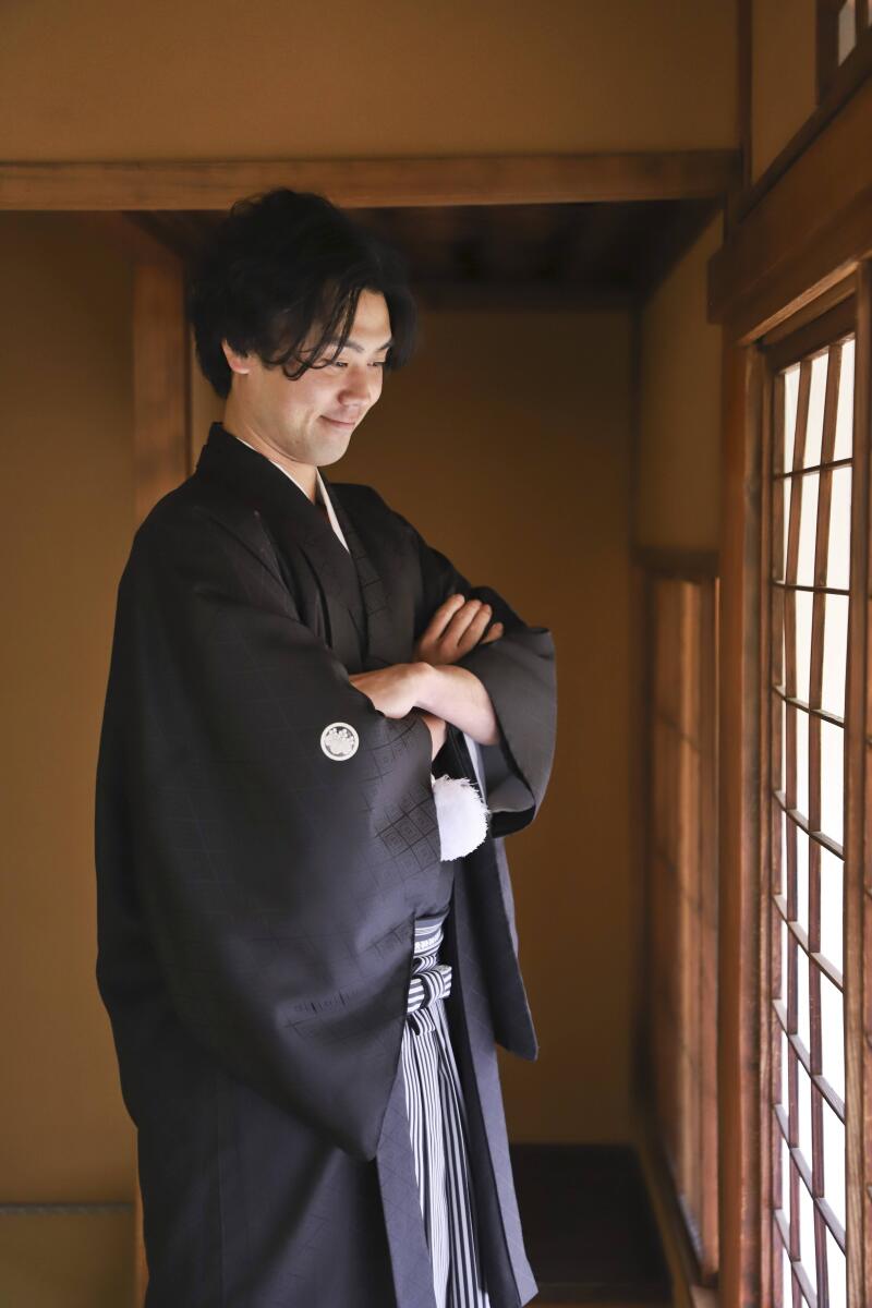 東山荘はお庭も和室もどちらも撮れるスポットです