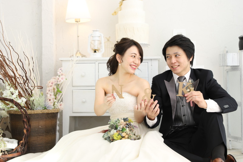 1日完結で和装＆洋装をハウススタジオで