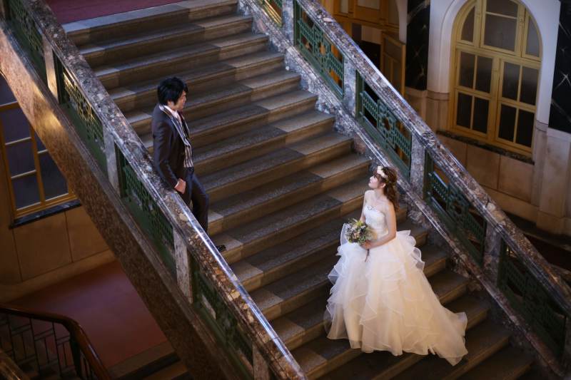 ドレスを着て☆