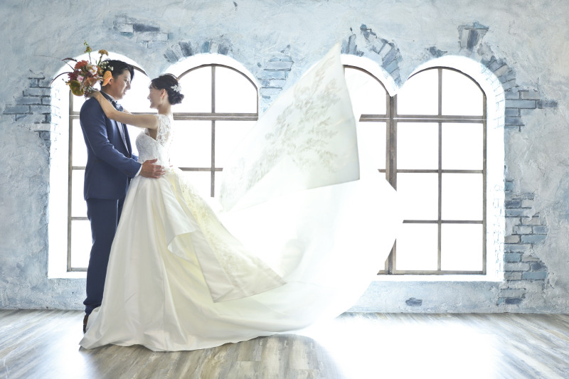 はためくドレス☆