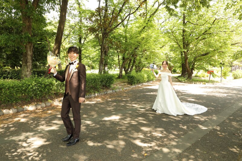 にこやかな笑顔が素敵なお二人です