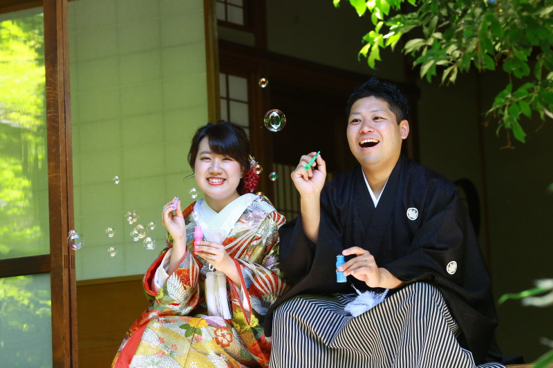 シャボン玉って案外むずかしい。。