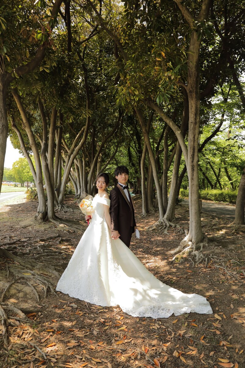 庄内緑地公園にて撮影開始!